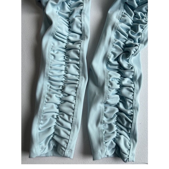 Thrive Societe Smoked 7/8 Leggings Women’s Size Small Color Sky Style#T31L155 - Picture 4 of 6